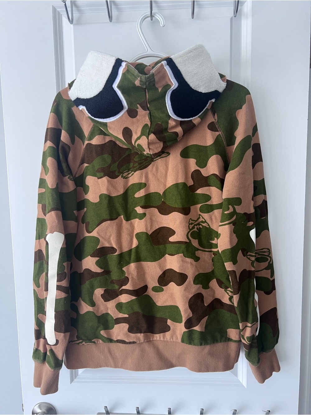 Hipanda Camo Zip Up Hoodie - Picture 2 of 4